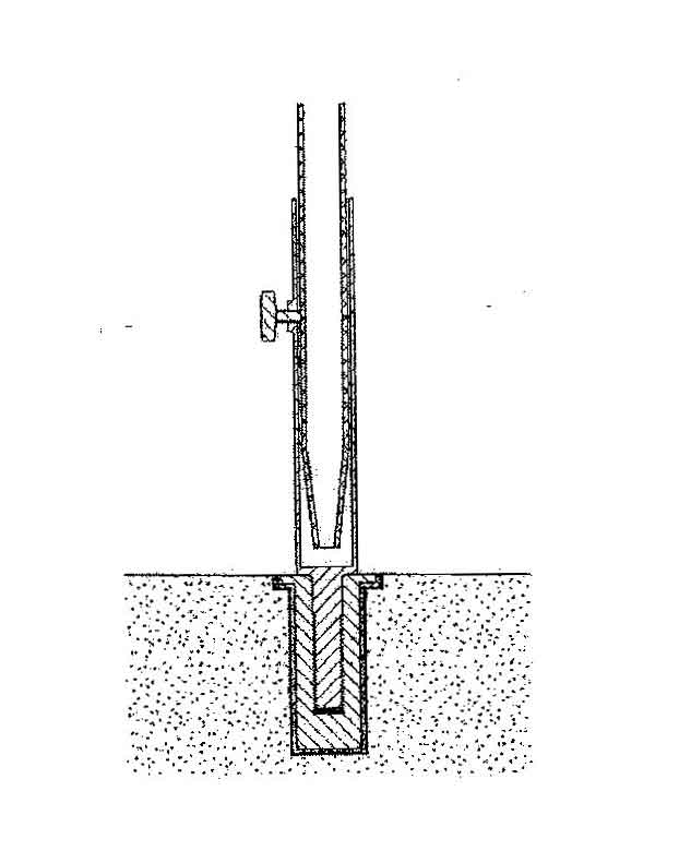 Installation Instructions Weatherdeck Patio Umbrella Stands